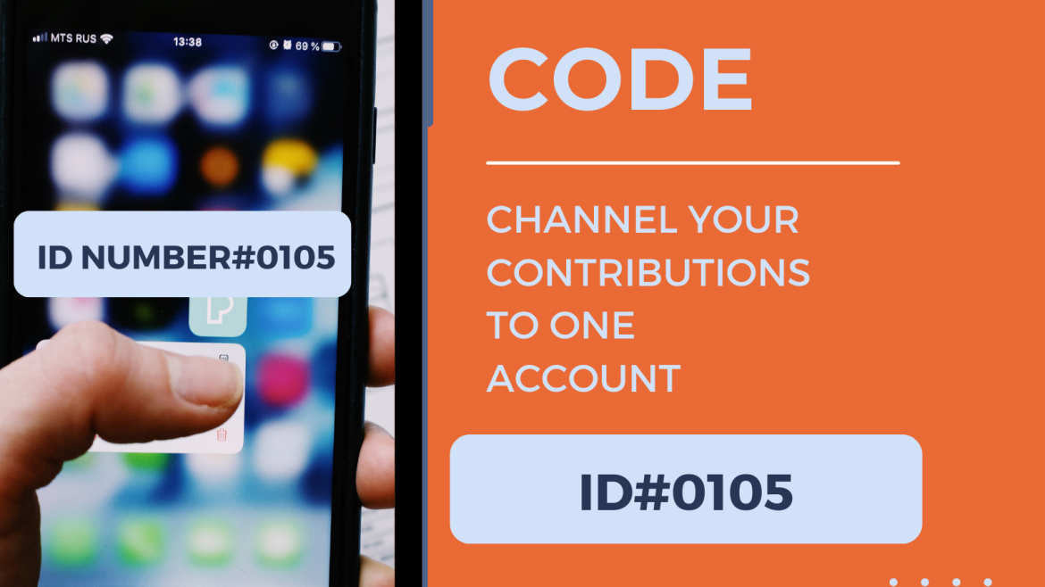 single Code – Better way for Funds Contribution